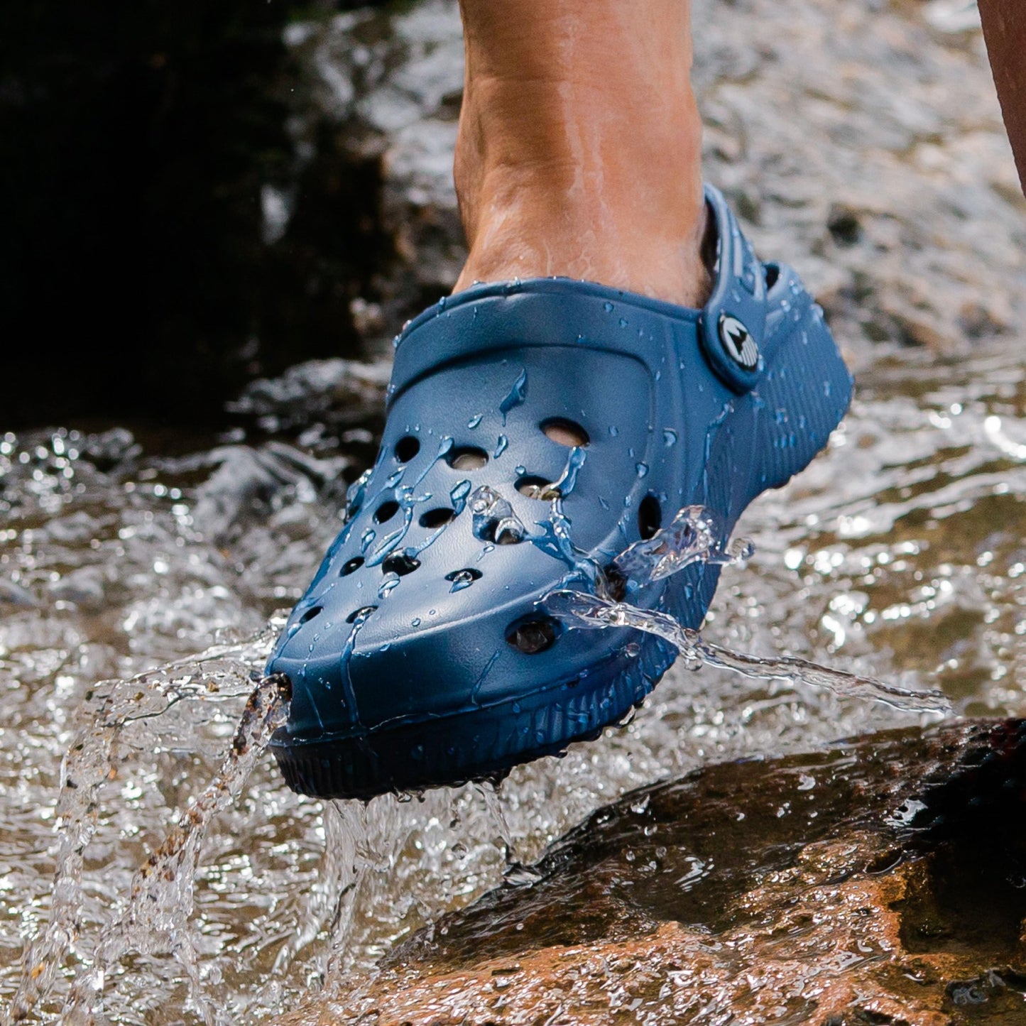 Lakeland Active Men's Silloth Lightweight Ventilated Clogs - Oxford Blue - 9 UK