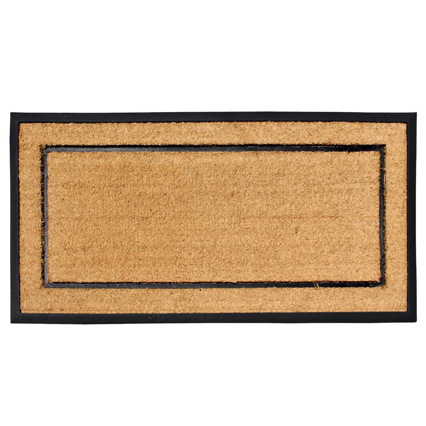 A1HC Natural Coir & Rubber Door Mat, 30"x60" - Thick, Durable, Heavy Duty, Anti-Shed, Fade-Resistant, Long-Lasting Outside Entrance Large Doormat for Front Porch