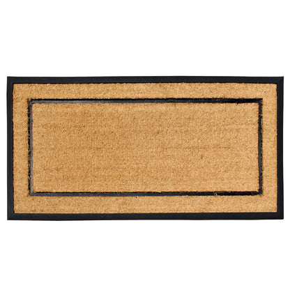 A1HC Natural Coir & Rubber Door Mat, 30"x60" - Thick, Durable, Heavy Duty, Anti-Shed, Fade-Resistant, Long-Lasting Outside Entrance Large Doormat for Front Porch