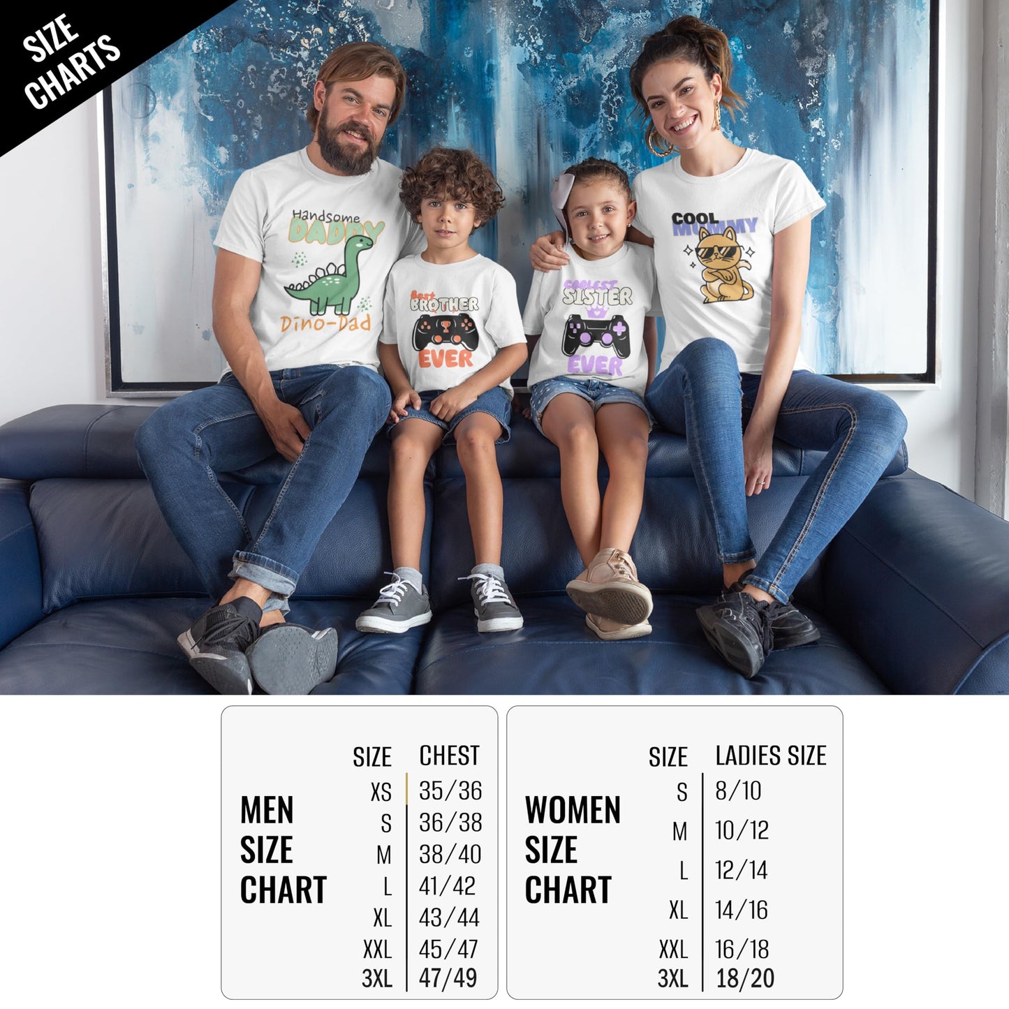 Black Personalised Mens T-Shirts UK - Customise With Any Text And Photo, Long-Lasting Print Large