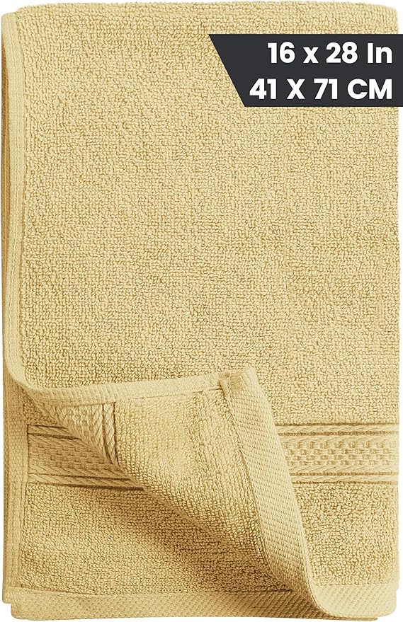 Utopia Towels 6 Pack Premium Hand Towels Set, 16 by 28 inches, 100% Ring Spun