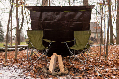WHITEDUCK Super Heavy Duty Poly Tarp Cover 16 Mil & 10 Mil with Grommets and Reinforced Edges (Brown, White & Silver Black) (Brown- 16 Mil, 40' x 60')