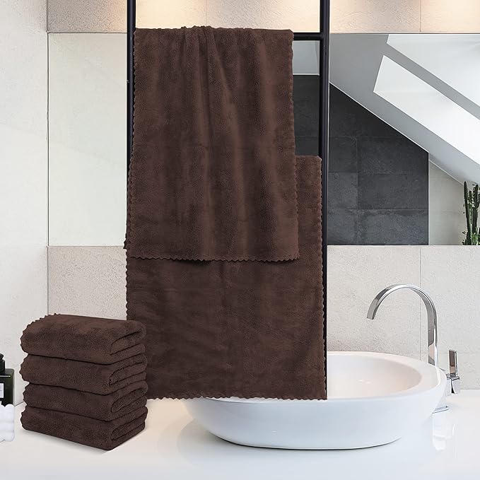 MOONQUEEN 6 Pack Premium Hand Towels