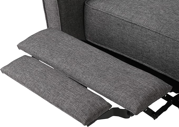 Christopher Knight Home Emmie Fabric Recliner, Dark Brown