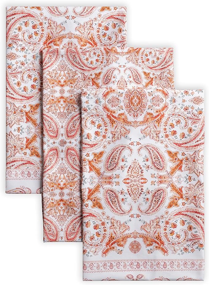 Maison d' Hermine Kitchen Towels Set of 3 100% Cotton 20" x 27.5" Reusable