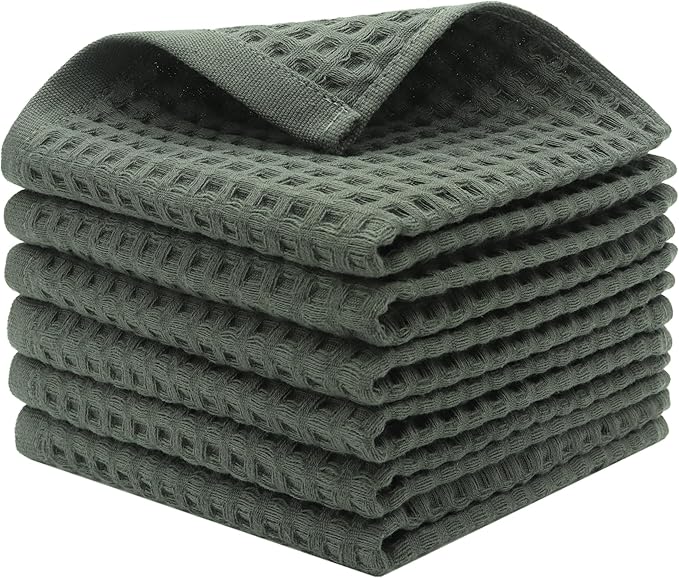 Mia'sDream Cotton Waffle Wash Cloths