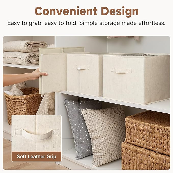 StorageWorks Closet Organizers and Storage Bins, Shelf Baskets