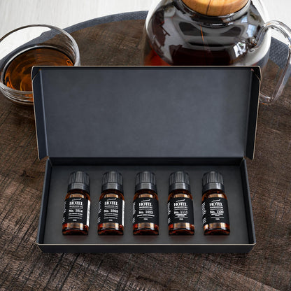 AirScent Hotel Diffuser Oil Gift Set - Buyers’ Best Picks - 10 mL, 0.34 fl oz Hotel Fragrance Oil Gift Set - Inspired by the Baccarat NYC, My Way and Capri Brezza and Other Hotel Scent Samples