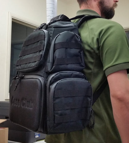 Case Club Tactical Pre-Cut 4-Pistol Backpack with Rainfly & Molle Straps (Gen 2)