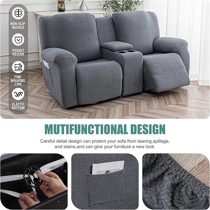 Genina Recliner Loveseat Covers