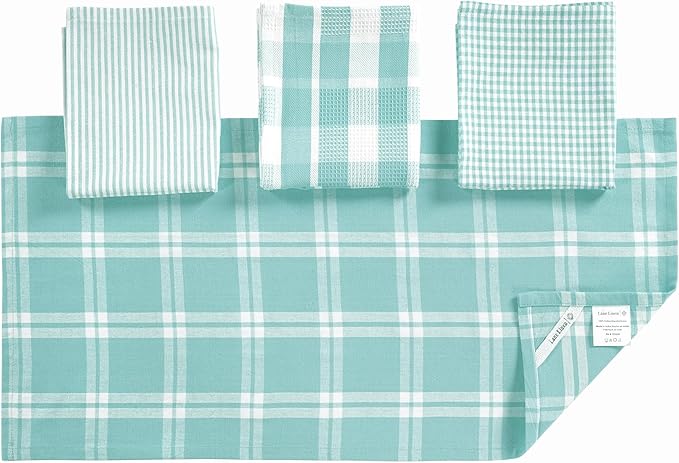 LANE LINEN 100% Cotton Kitchen Dish Cloths, Ultra Soft Absorbent Quick Drying