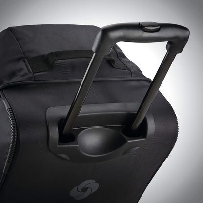 Samsonite Andante 2 Wheeled Duffel Bag – 32-Inch Durable Rolling Luggage with Inline Skate Wheels, Push-Button Handle & Spacious Compartments – Travel-Friendly and Lightweight- Navy/Black