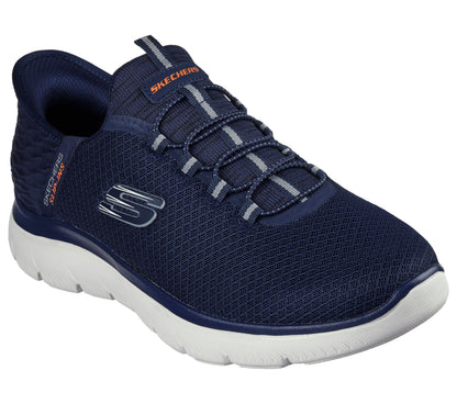 Skechers Men's Summits HIGH Range Sneaker, Navy, 9 UK Wide