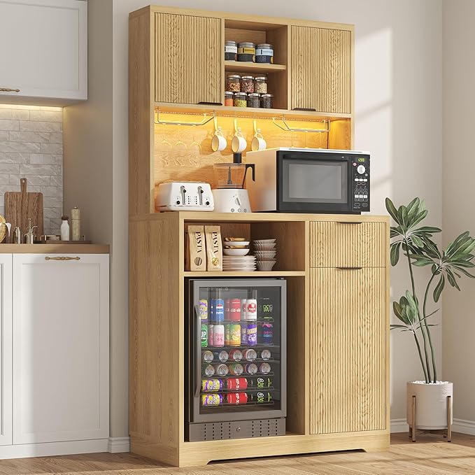 kepptory 72" Mini Fridge Cabinet