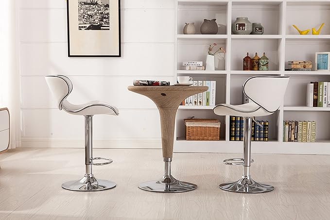 Roundhill Furniture Masaccio Cushioned Leatherette Upholstery Airlift