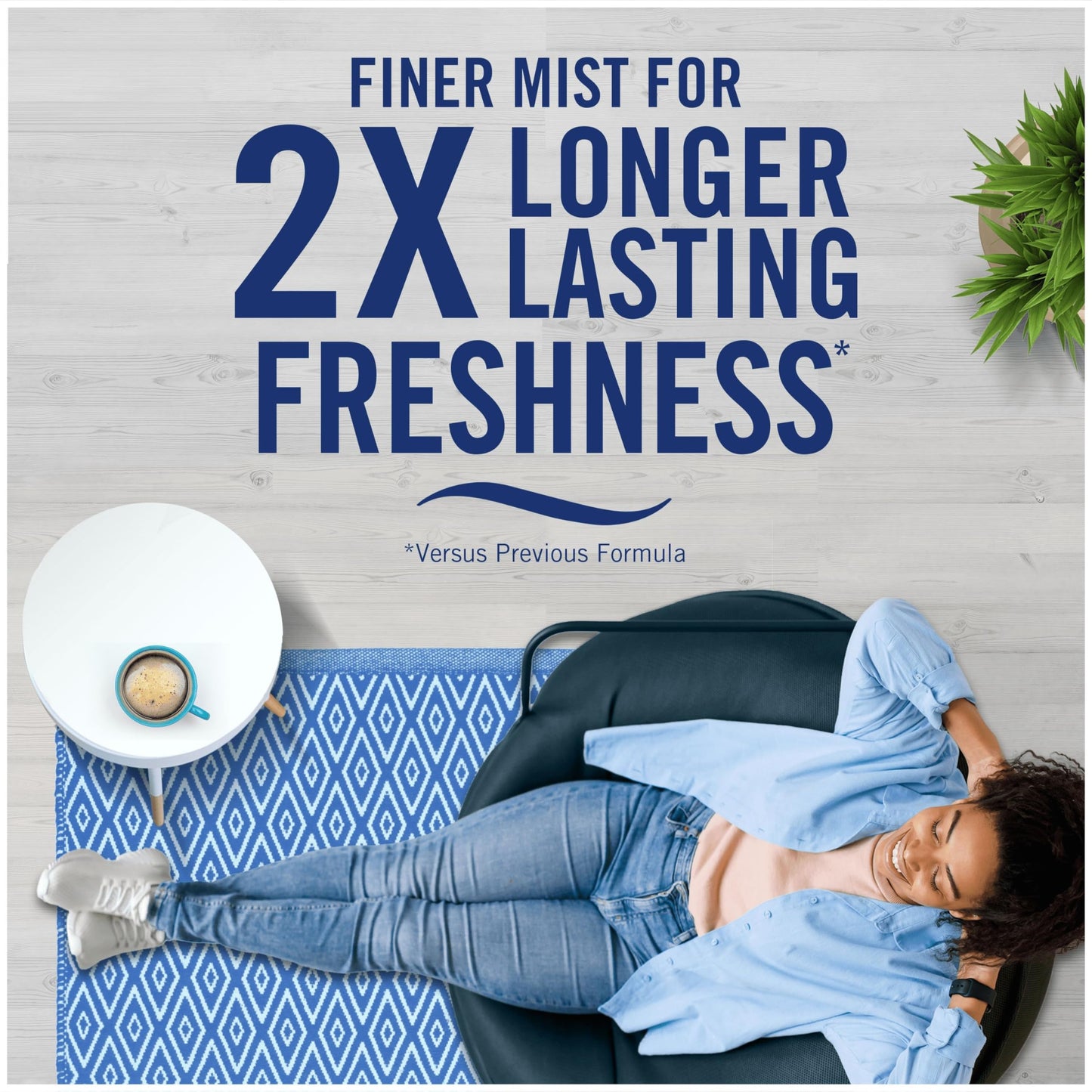 Febreze Air Freshener, Room & Bathroom Spray, Spring Awakening, 185ml x 8 Packs – Odour Fighter