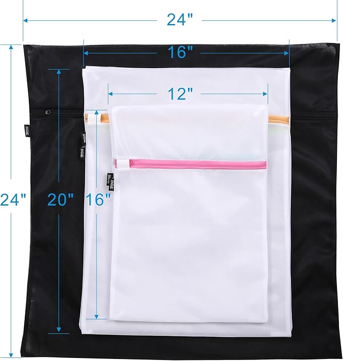 BAGAIL Laundry Bags Mesh Wash Bag
