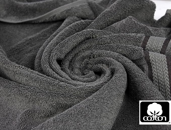COTTON CRAFT - 4 Pack -Ultra Soft Oversized Extra Large Bath Towels 30x54