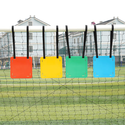 Eco Walker Soccer Goal Shooting Target Discs Sports Goal Reactive Agility Training: Enhance Accuracy and Agility for Lacrosse, Hockey, Soccer, Baseball