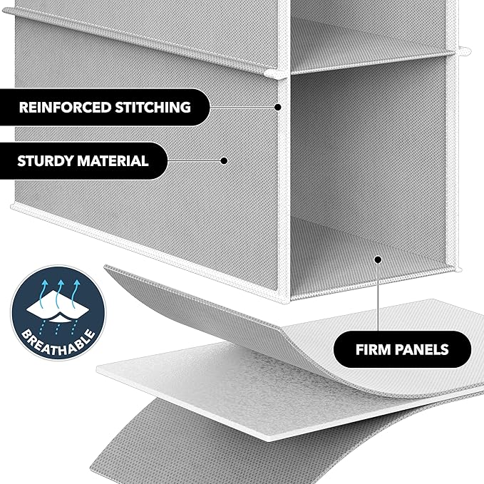 Simple Houseware 10 Shelves Hanging Shoes Organizer Holder