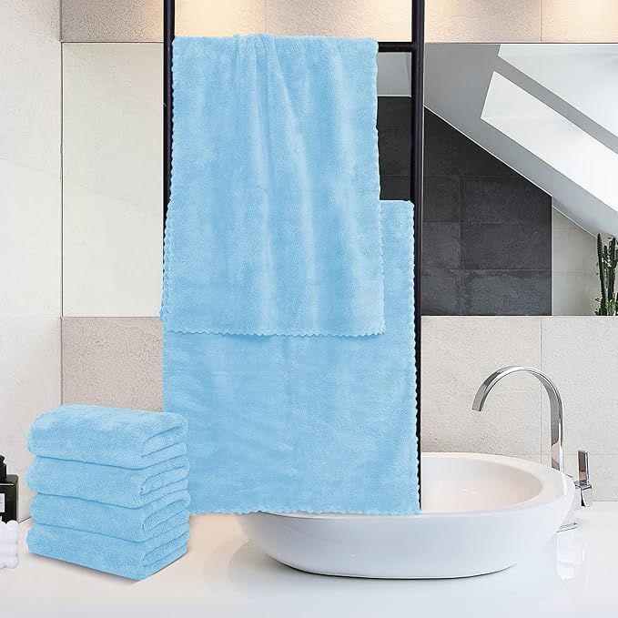 MOONQUEEN 6 Pack Premium Hand Towels