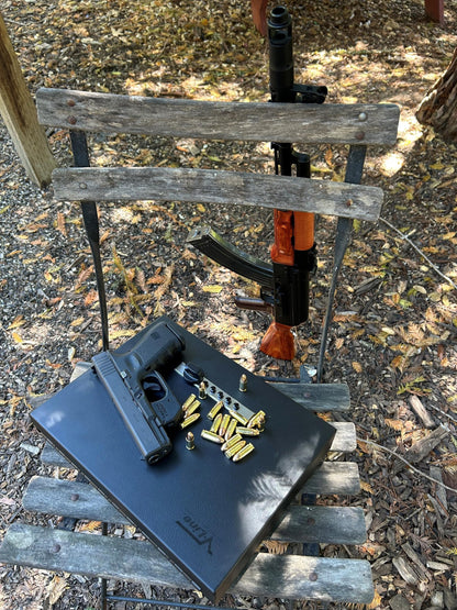 V-Line Tactical Top Draw Quick Access Security Case, Made in the USA, Made from Sturdy Steel and Fitted with a Simplex Mechanical Lock, Convenient and Secure