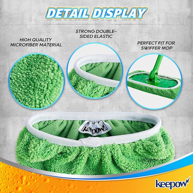 KEEPOW Reusable Wet Pads Compatible