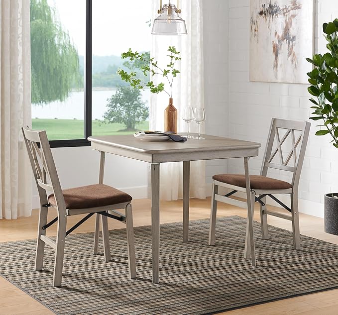 Stakmore Classic Straight Edge Square Folding Card Table 32x32