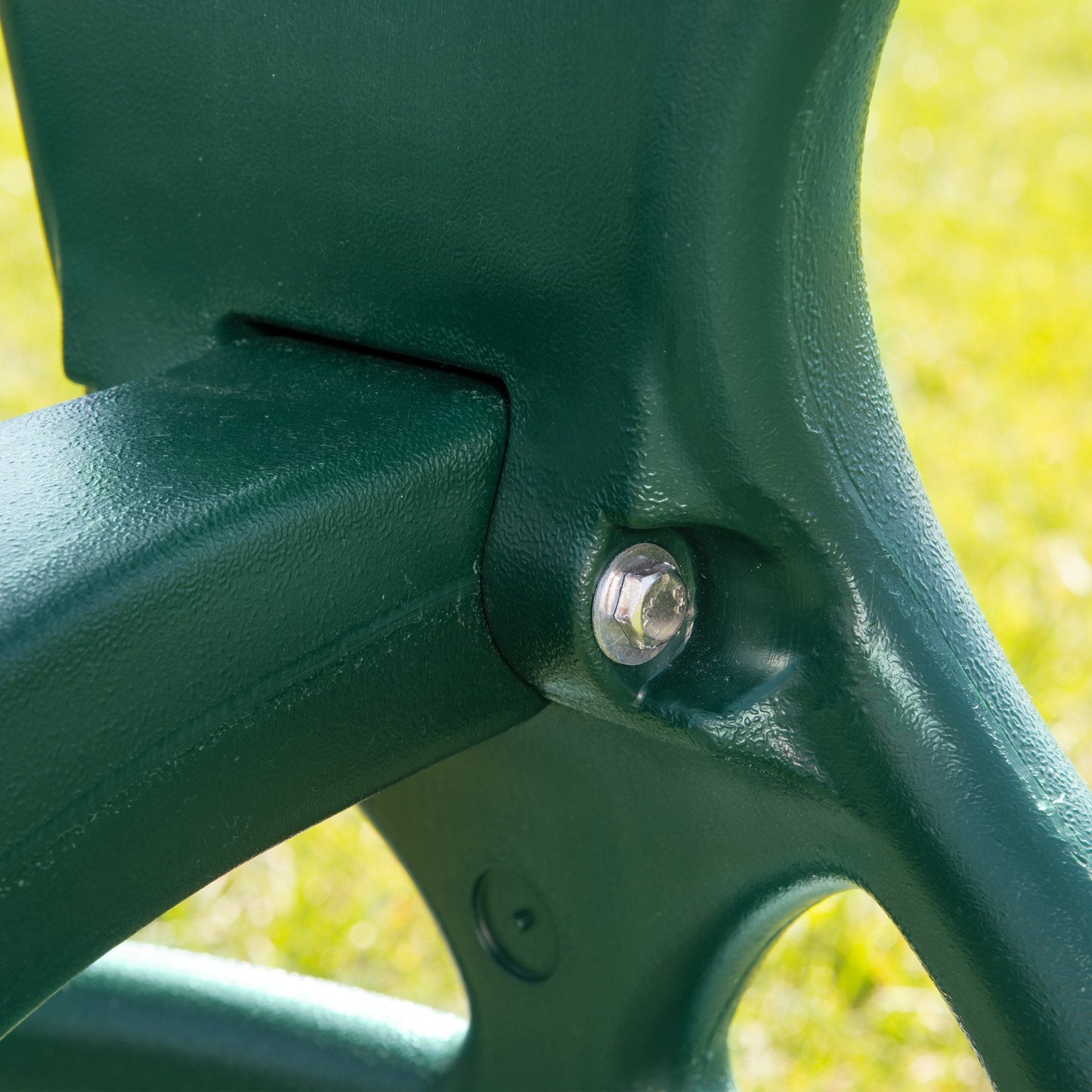 Swing-N-Slide WS 3452 Heavy Duty Two Person Dual Glider Swing, with Coated Chains to Prevent Pinching, 18" W x 25 in H x 40" L, Green