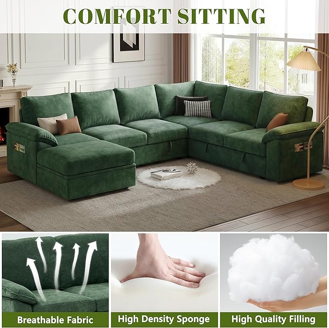 108 Inch Modular Sectional Sofa