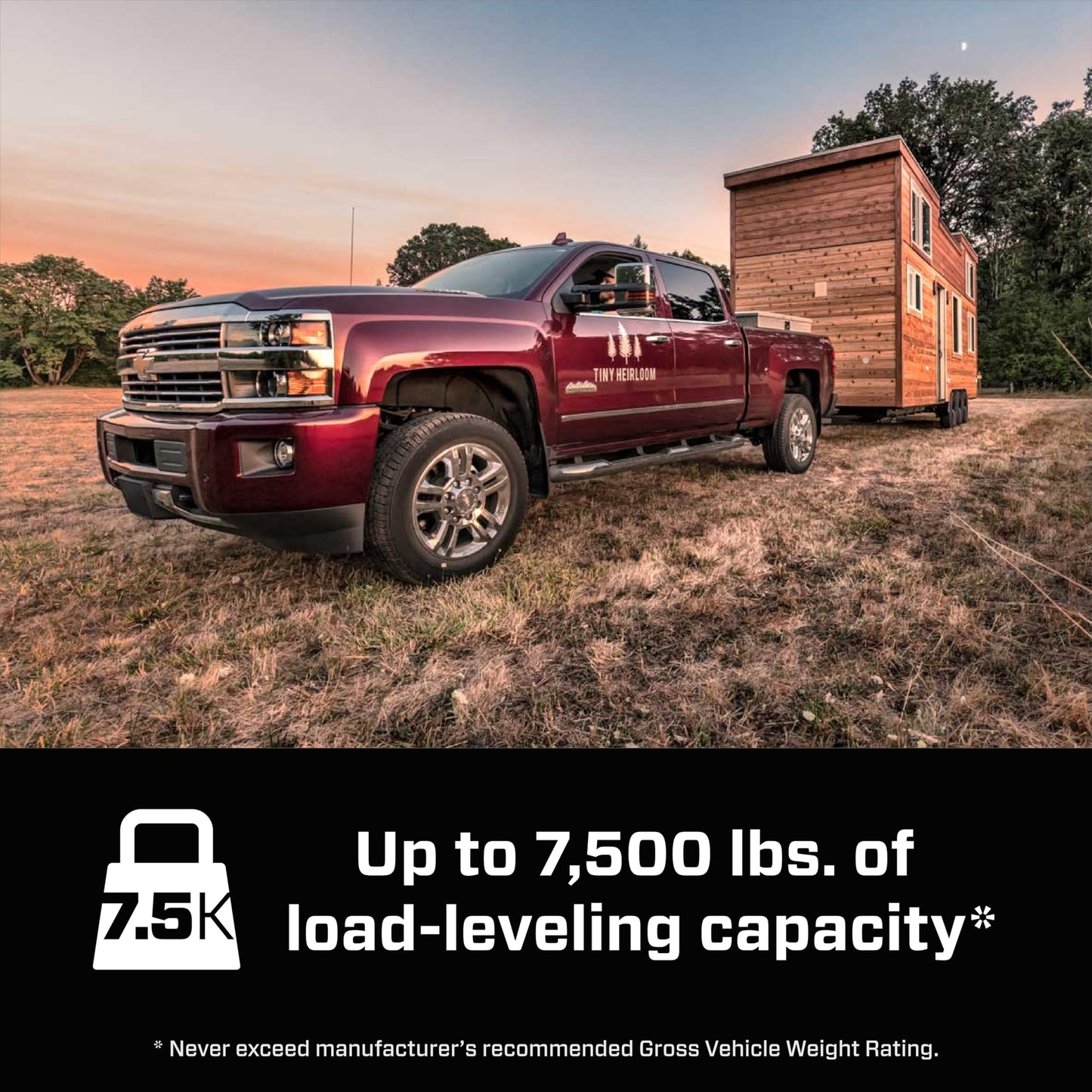 Air Lift LoadLifter 7500 XL Ultimate Air Spring Kit for 2011-2019 Chevrolet Silverado 2500HD/3500HD RWD/4WD, 2011-20219 GMC Sierra 2500HD/3500HD RWD/4WD - 57538