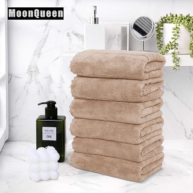 MOONQUEEN 18 Pack Premium Hand Towels