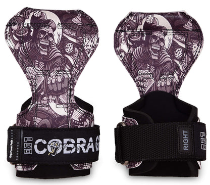 Cobra Grips PRO Weight Lifting Gloves Heavy Duty Straps Alternative Power Lifting Hooks for Deadlifts Adjustable Neoprene Padded Wrist Support Bodybuilding