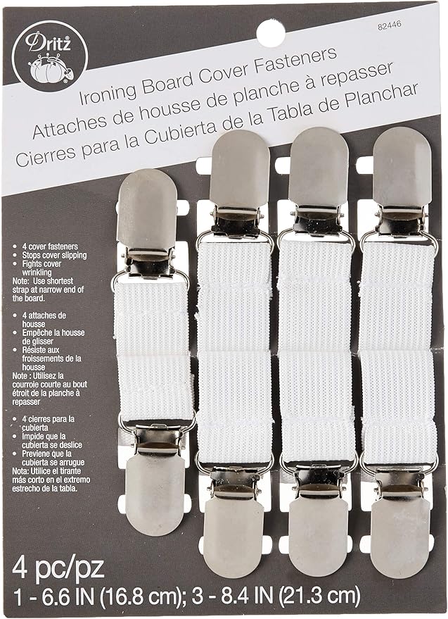 Dritz Clothing Care 82446 Ironing Board Cover Fasteners