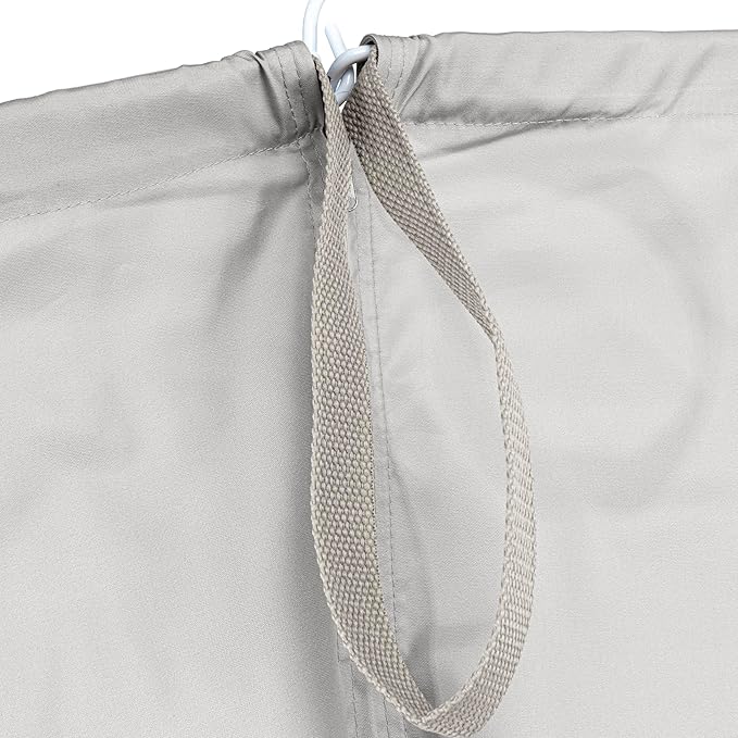 Household Essentials Door Hanging Laundry Bag, Washable Canvas Bag