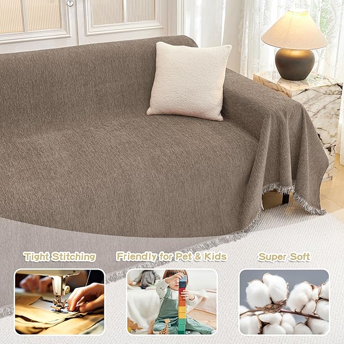 MYSKY HOME Chair Couch Cover Sectional Couch Covers