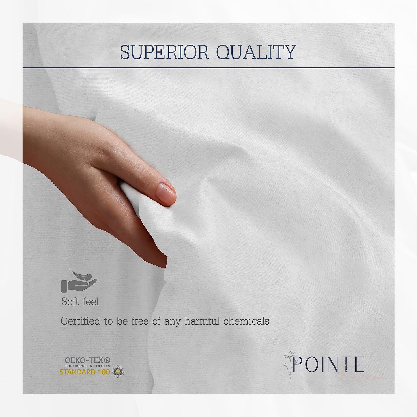 Pointehaven Heavy Weight Flannel Sheet Set, Queen, Plaid Blue - Warm & Cozy - 100% Cotton Flannel Pre-Shrunk -170 GSM -Deep Pockets -Easy Fit Elastic All Around-Comfy Double Brushed