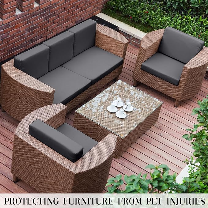 Outdoor Cushion Covers Set, Replacement