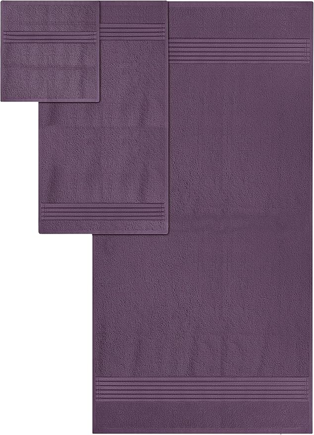 Utopia Towels 8 Piece Premium Towel Set, 2 Bath, 2 Hand, and 4 Washcloths