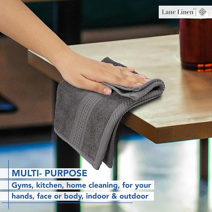 LANE LINEN Washcloths Set