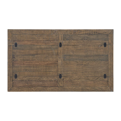 Martin Svensson Home Napa Sofa Console Table, Modular Flip Top Dining or Accent, Solid Wood Natural