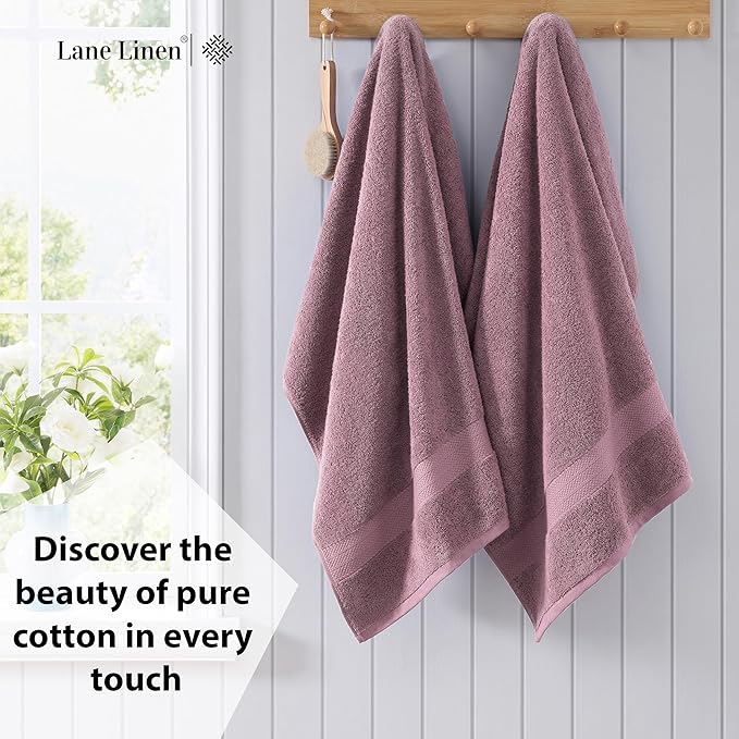 LANE LINEN 100% Ring Spun Cotton Bath Sheets