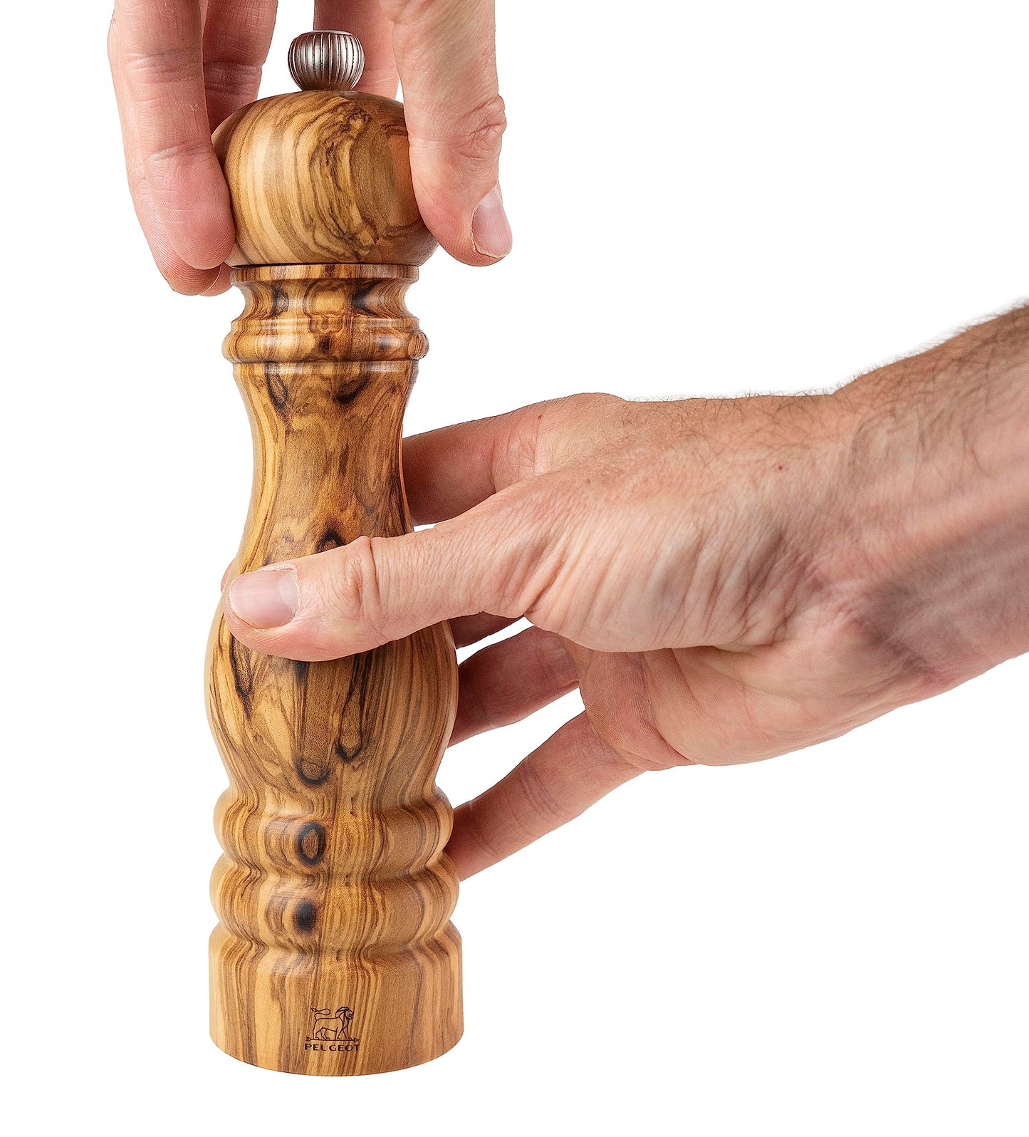 Peugeot Paris Olivier Salt Mill 22cm - 9in Olive Wood