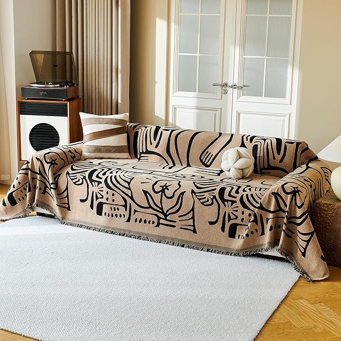 MYSKY HOME Couch Cover for Dogs, Washable Couch Covers, Sofa Covers for