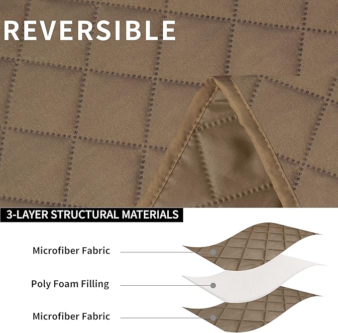 Easy-Going Oversized Recliner Sofa Cover, Reversible Couch Cover