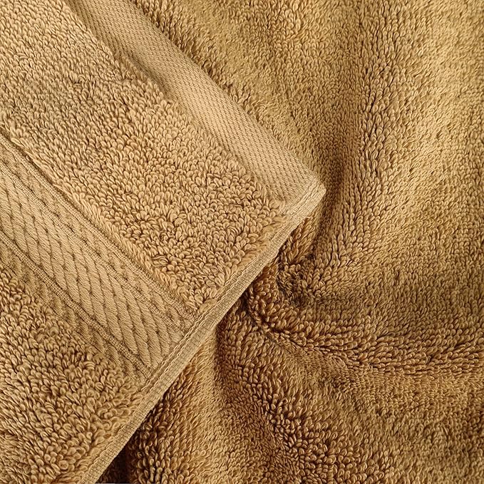 Superior Egyptian Cotton Pile 9 Piece Towel Set, Includes 3 Bath, 3 Hand