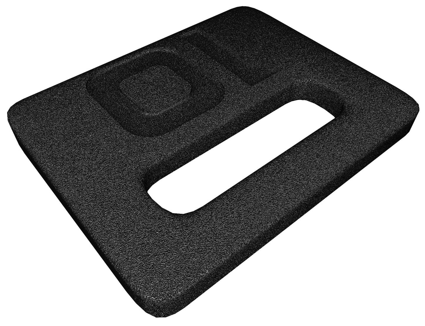 Signature Fitness Fitvids Cast Iron Plate – Weighted Plate for Swings – 10 pounds – Black