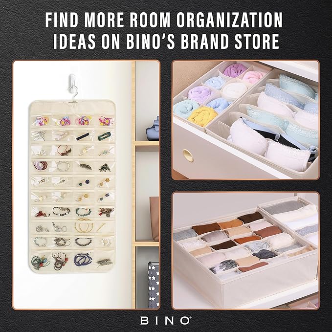 BINO 10-Shelf Shoe Closet Organizer