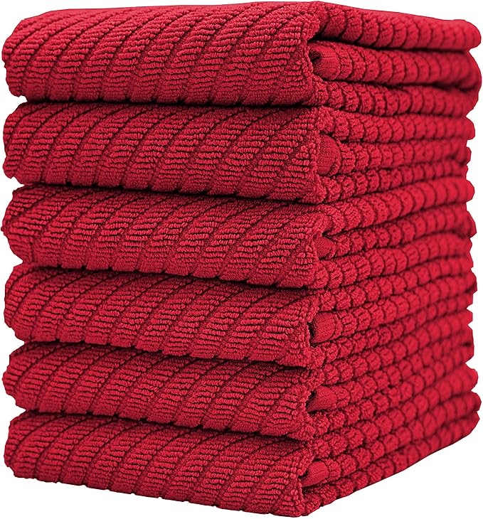 Premium Kitchen Towels | Large Cotton Kitchen Hand Towels | Dish Towels |