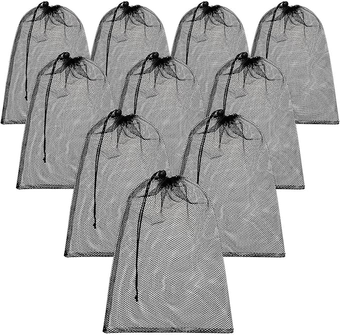 TecUnite 10 Pcs Mesh Laundry Bags